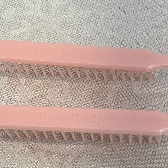 Vintage Clairol Pink Teasing Brush Set of 2 - Picture 7 of 10